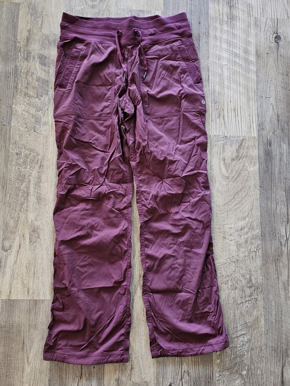 Lululemon Studio Pant 3 Rust/Red/Burgundy Size 10